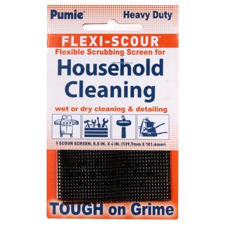 PUMIE Flexi-Scour Heavy Duty Scrubbing Screen For Household 4 in. L FLEX-24C